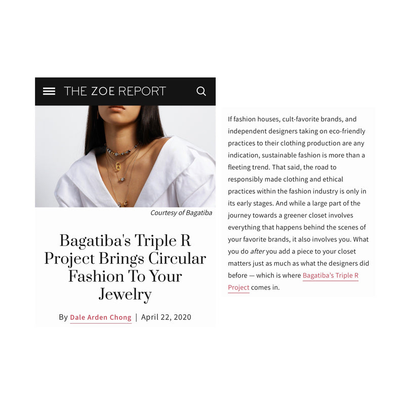 Blog - BAGATIBA TRIPLE R PROJECT ON ZOE REPORT