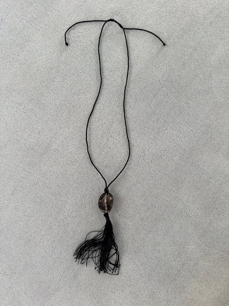 Lodolite Tassel Necklace necklace Bagatiba