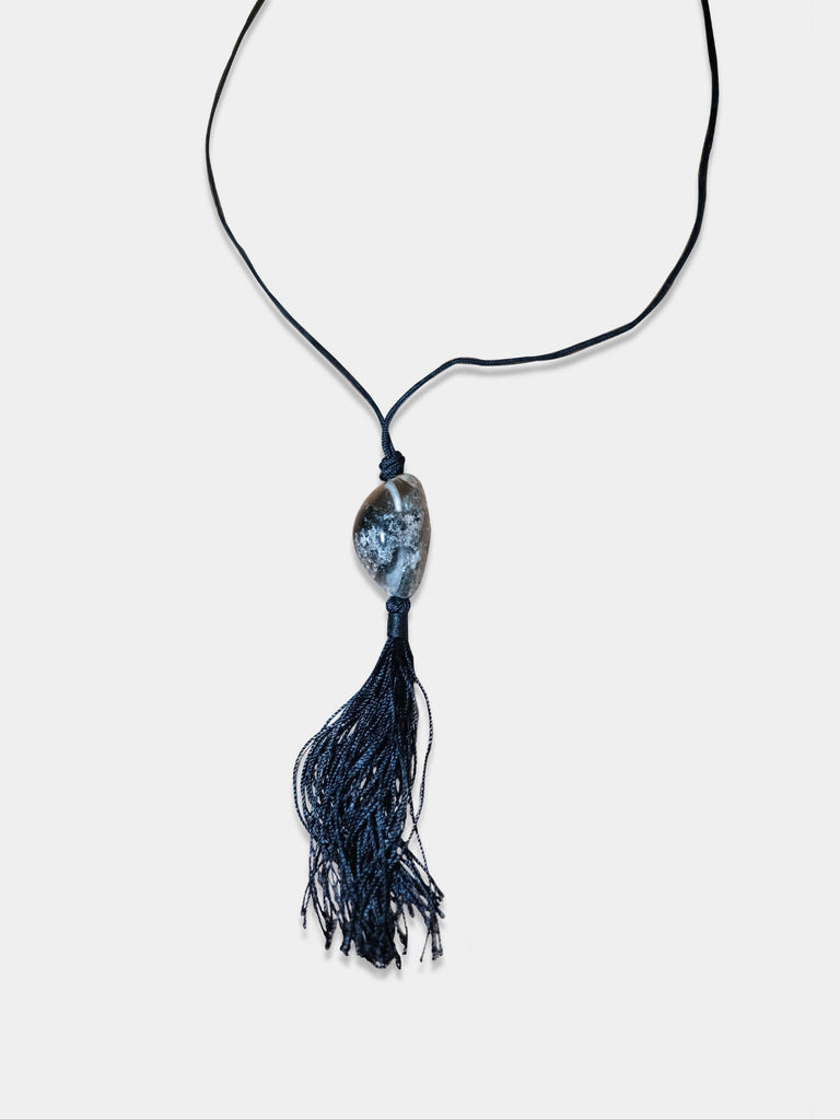 Lodolite Tassel Necklace necklace Bagatiba