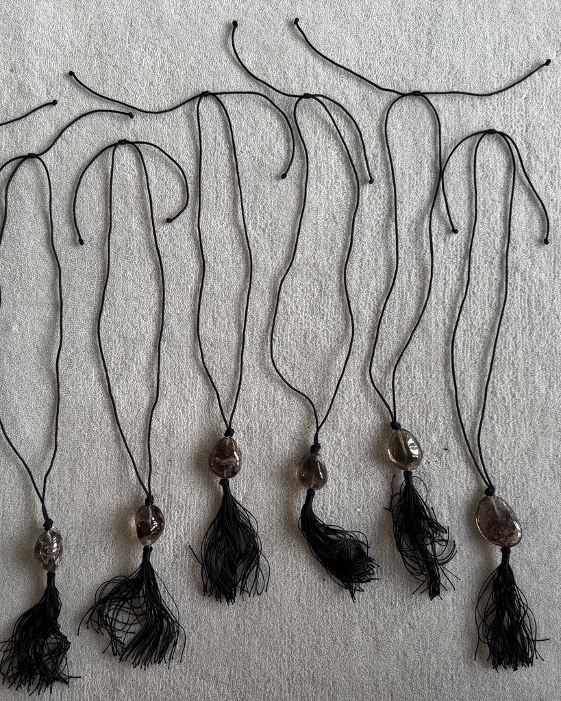 Lodolite Tassel Necklace necklace Bagatiba