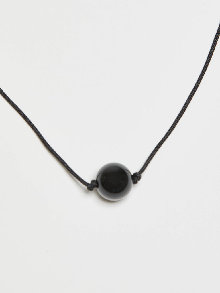 Onyx Beaded Necklace necklace Bagatiba