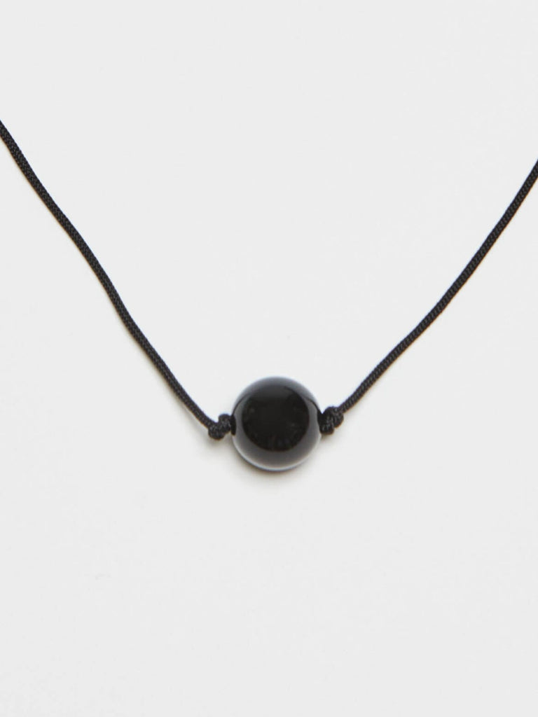 Onyx Beaded Necklace necklace Bagatiba