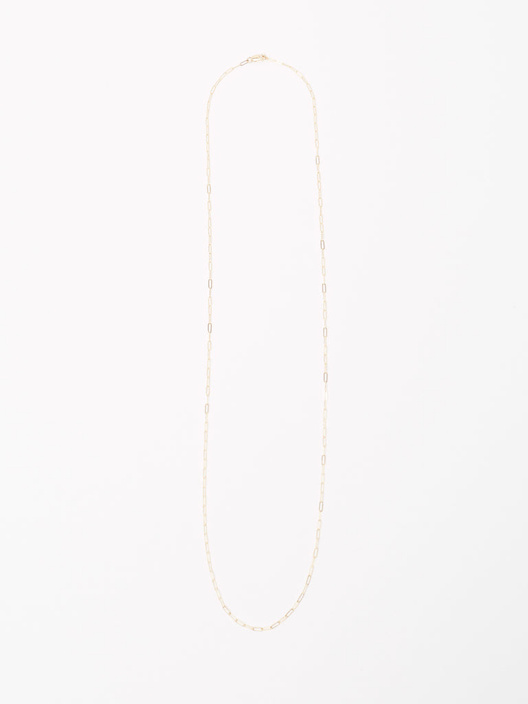 Full view flat lay 26" Link Chain Necklace Necklace bagatiba