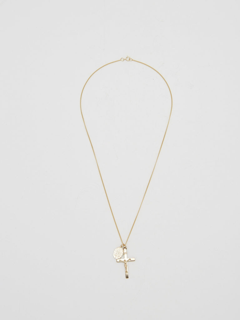 Full view flat lay of D2C Necklace Necklace Bagatiba
