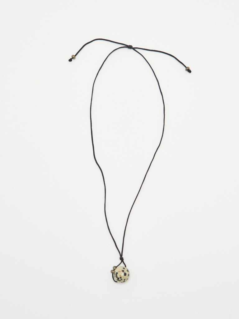 Dalmatian Drop Necklace necklace Bagatiba Flat Lay