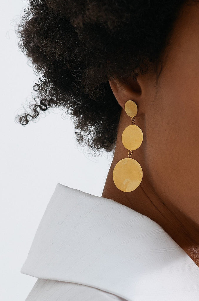 Dangle Dot Earrings Earrings Bagatiba