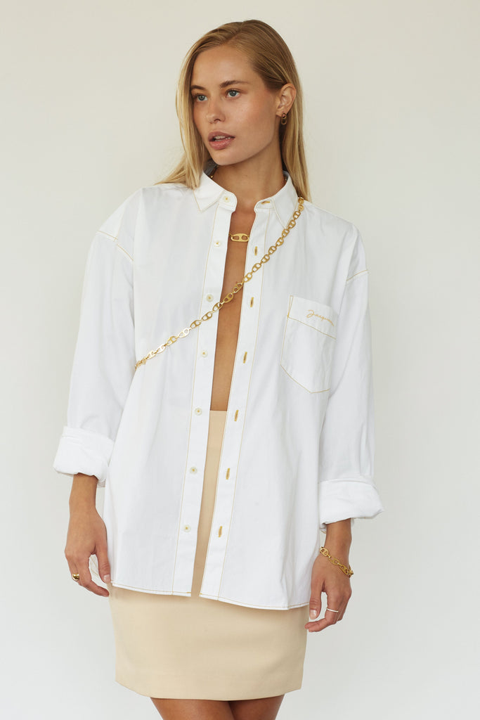 Gold Tab Crossbody Belt Body bagatiba