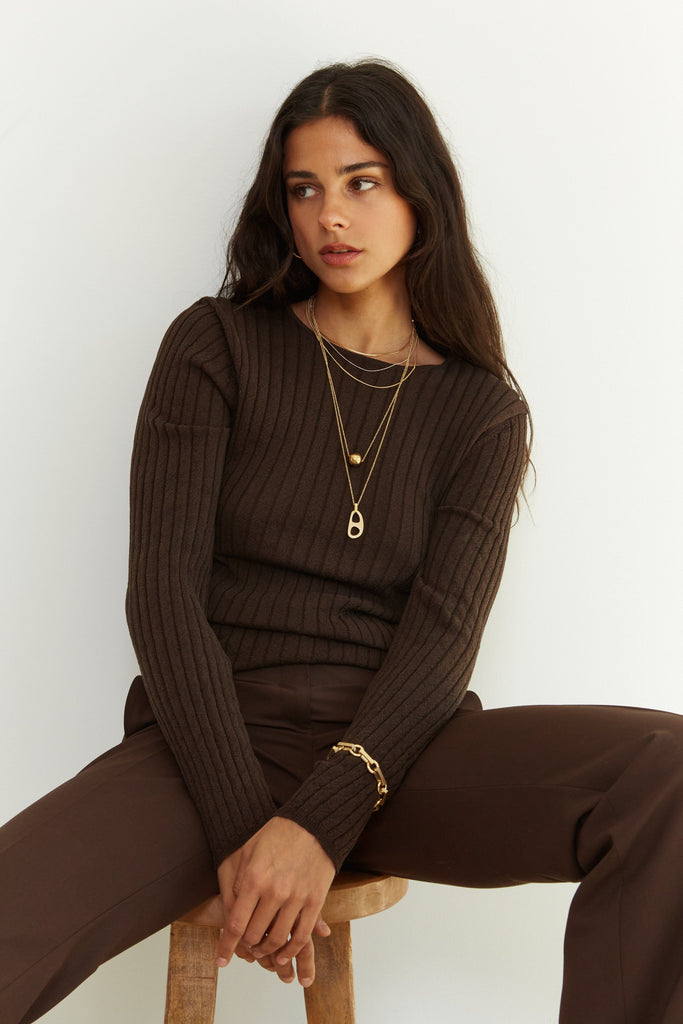 Gold Tilda Bracelet Necklace bagatiba