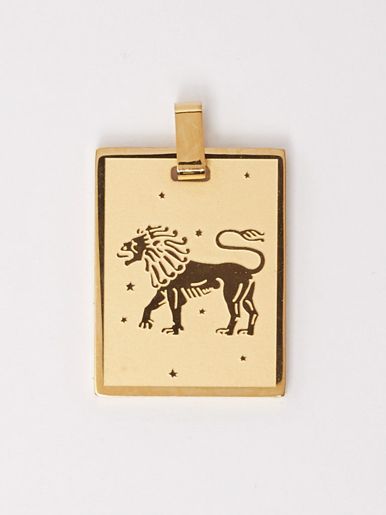 Detail view flat lay of Leo Charm charm Bagatiba