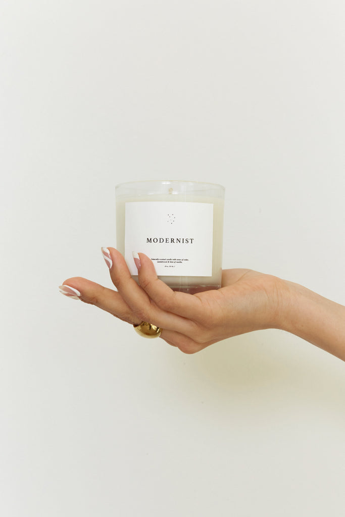 'Modernist' Candle extra bagatiba