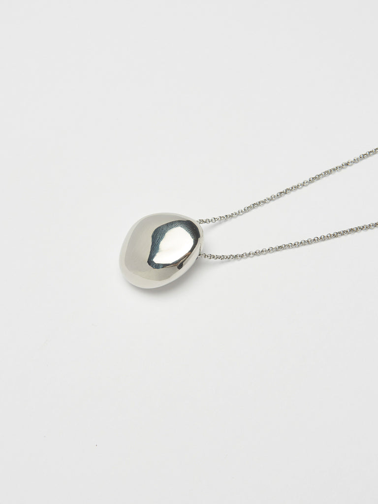 Silver Orb Necklace Necklace bagatiba