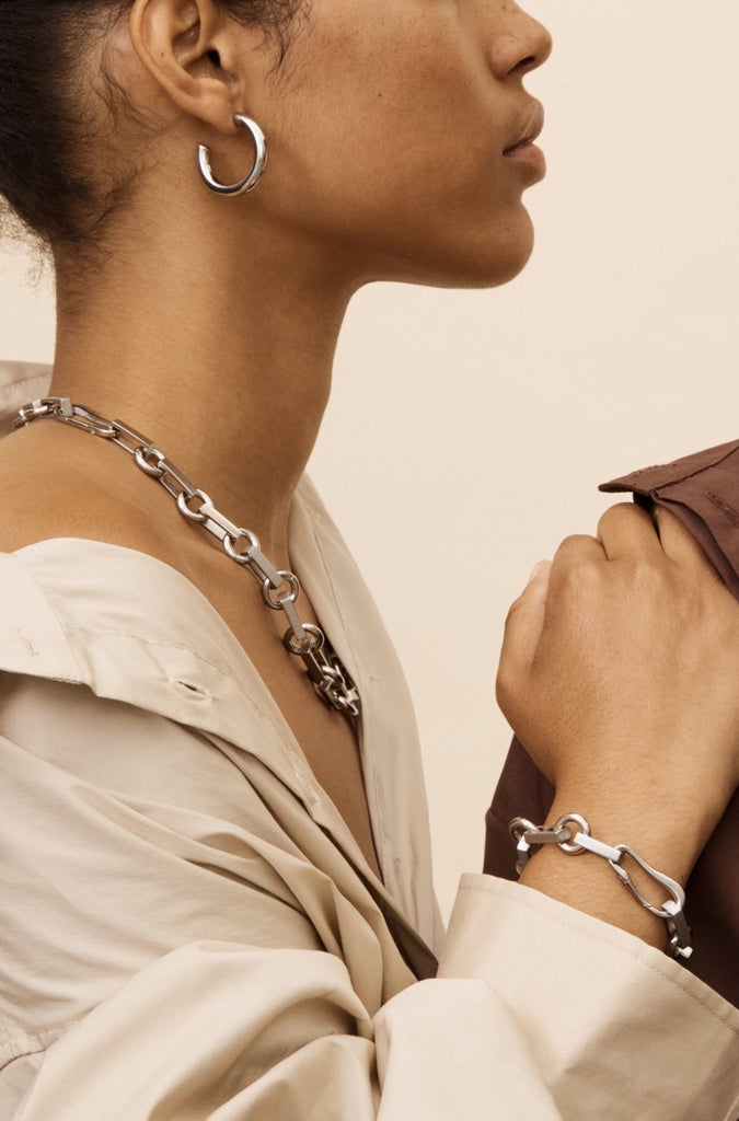 Silver Tilda Necklace Necklace bagatiba