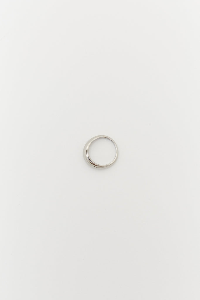 Thin Silver Orb Ring Ring bagatiba