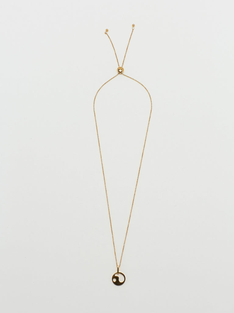 Full view flat lay of the Unity Necklace Necklace bagatiba