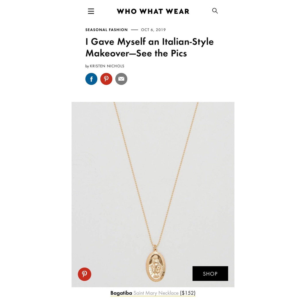 BAGATIBA 1SM NECKLACE ON WHO WHAT WEAR