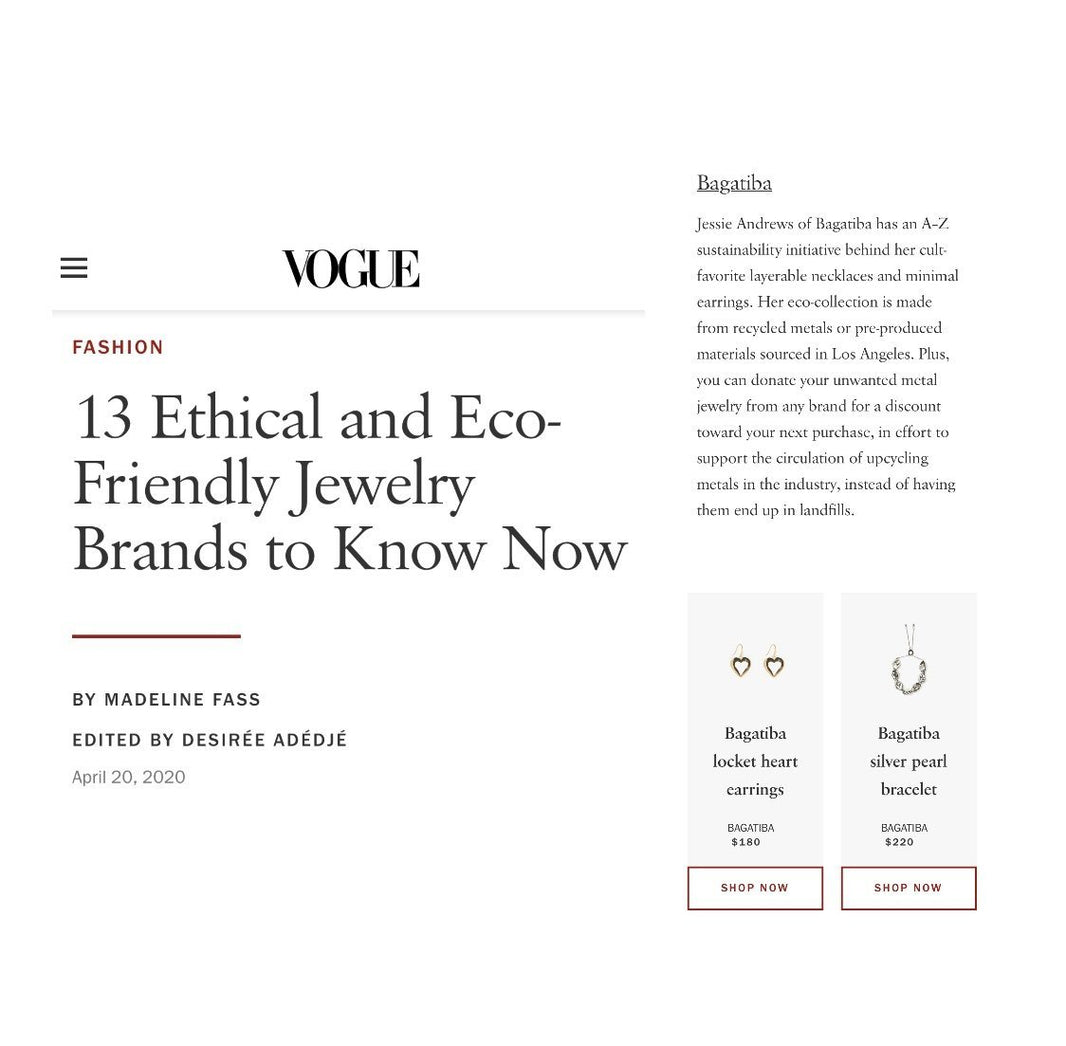 BAGATIBA ON VOGUE