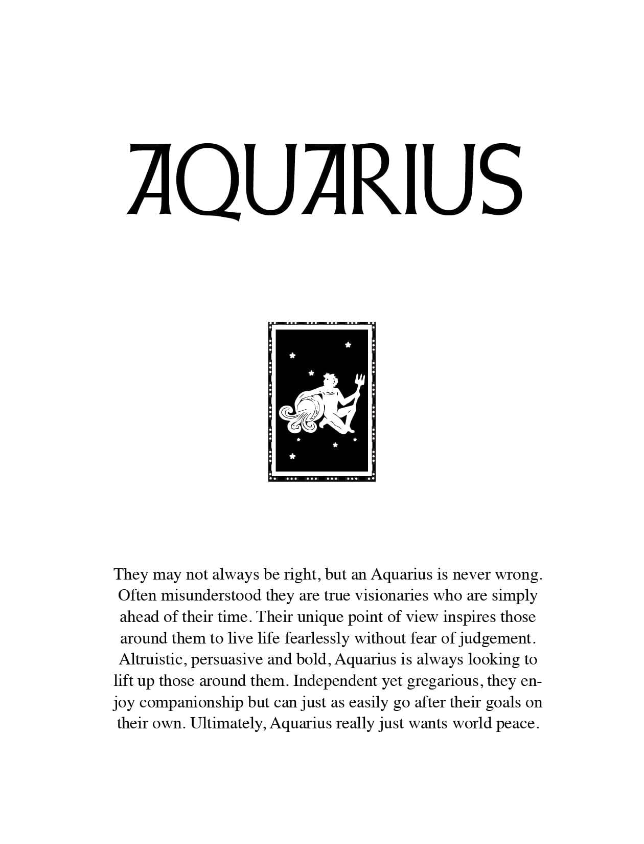 Aquarius Charm charm Bagatiba 