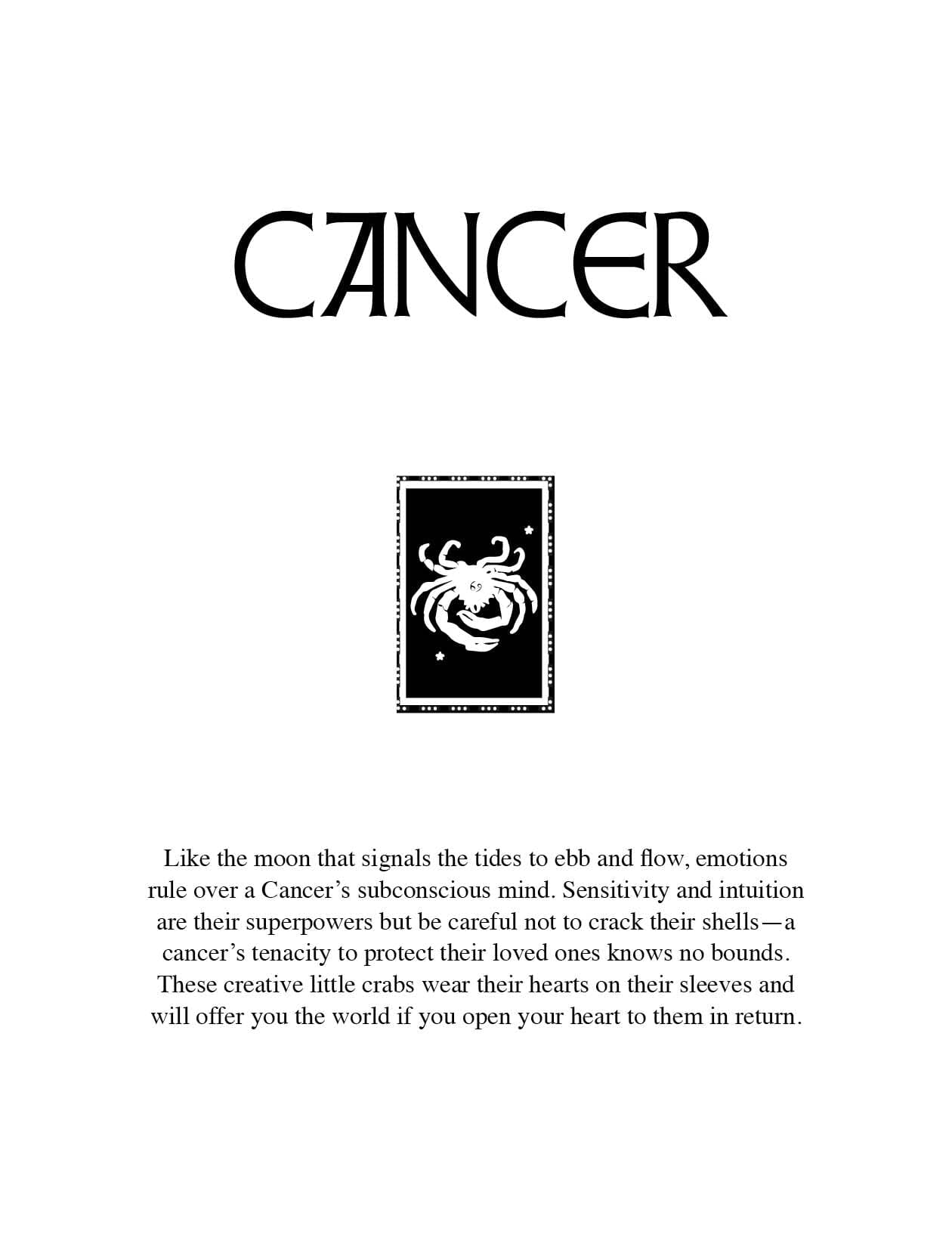 Cancer Charm charm Bagatiba 