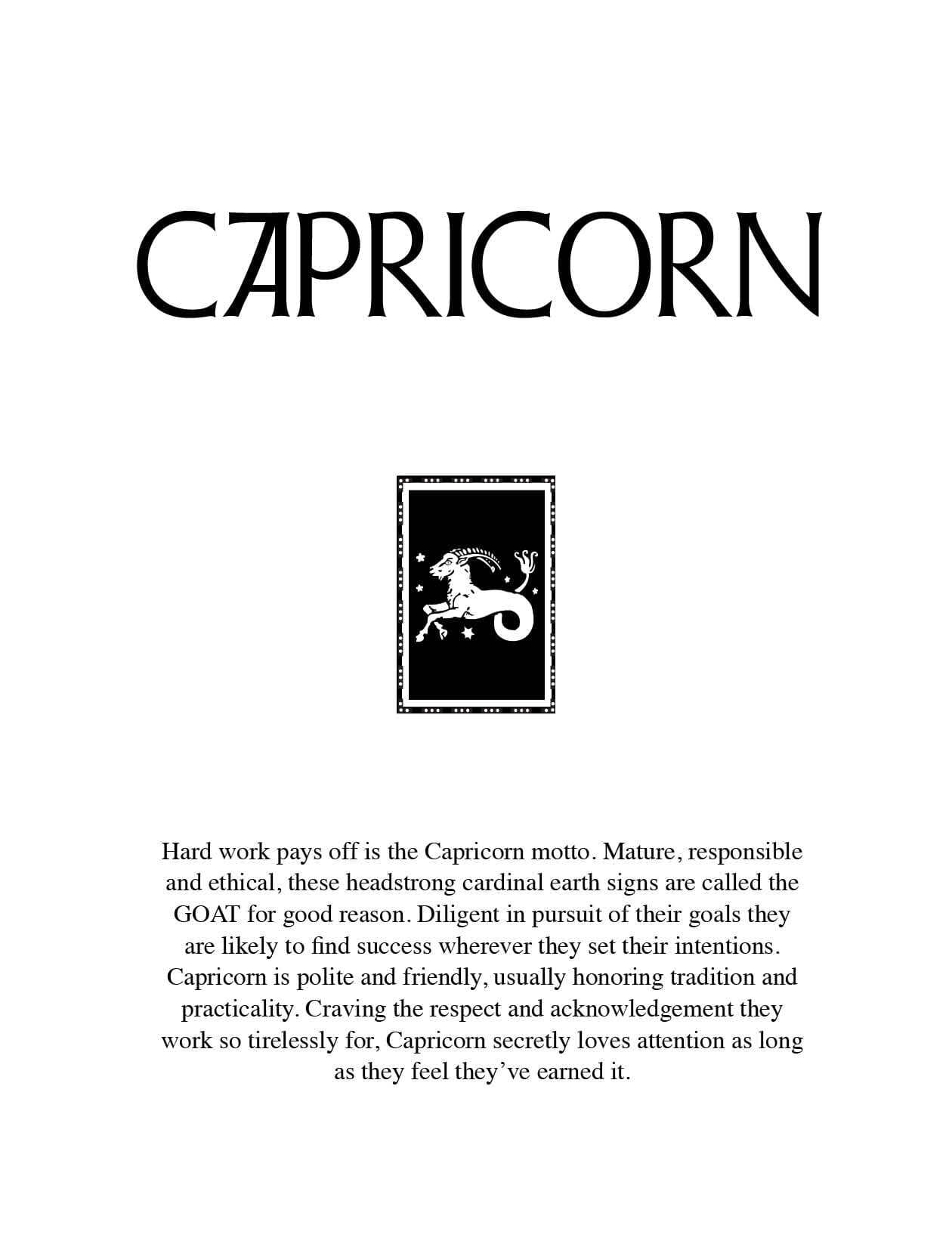 Capricorn Charm charm Bagatiba 