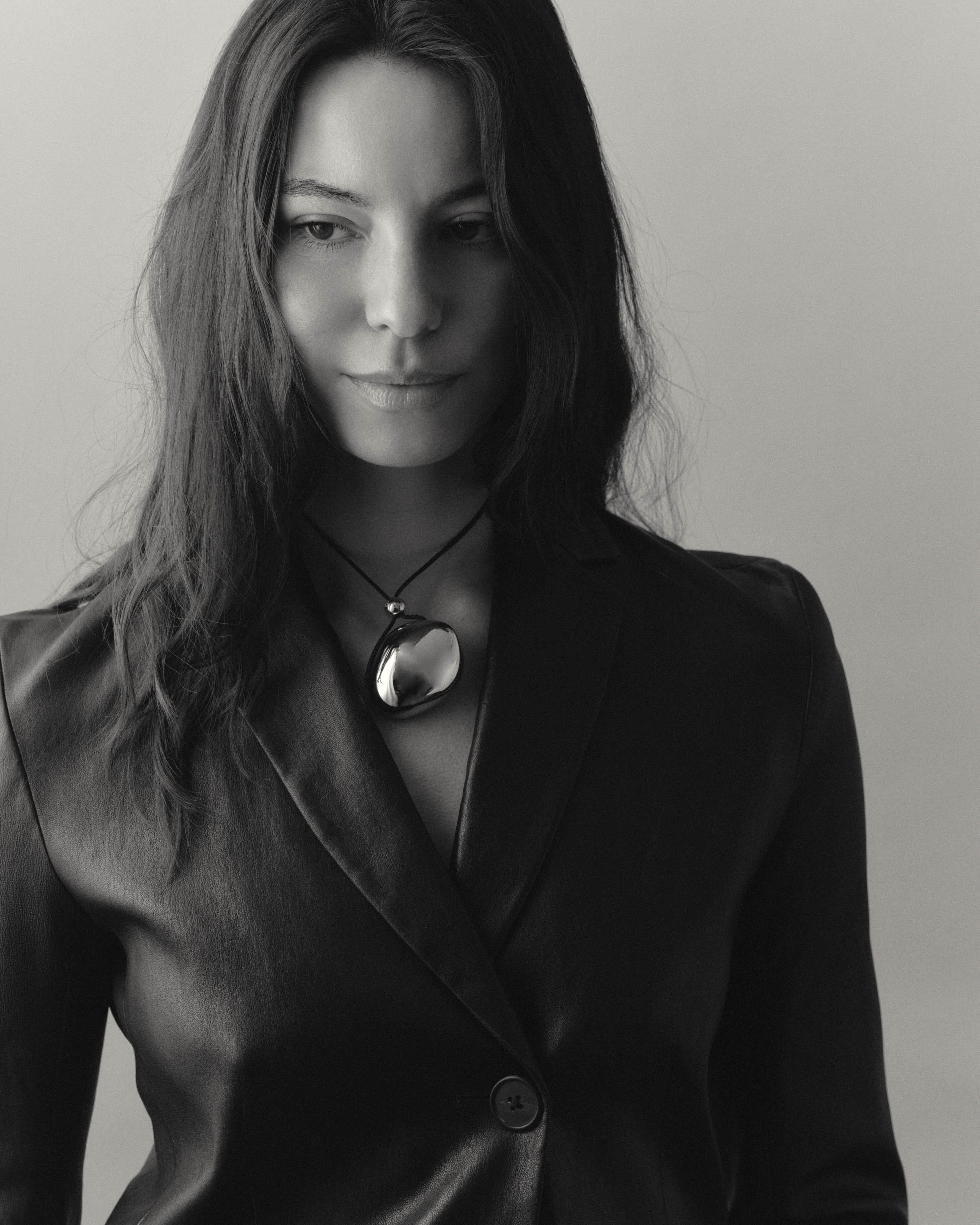 Gold Orb Cord Necklace Necklace bagatiba 