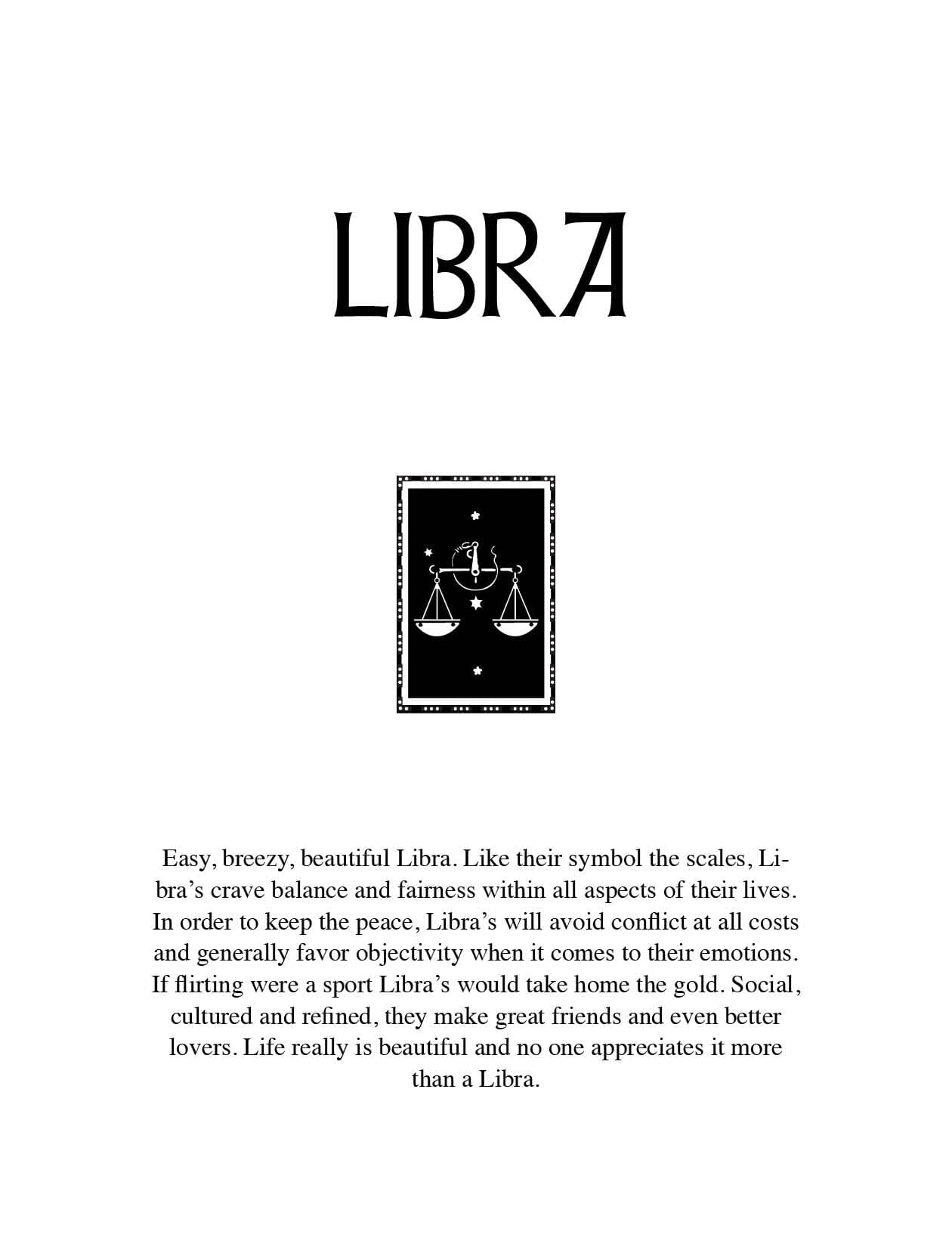 Libra Charm charm Bagatiba 