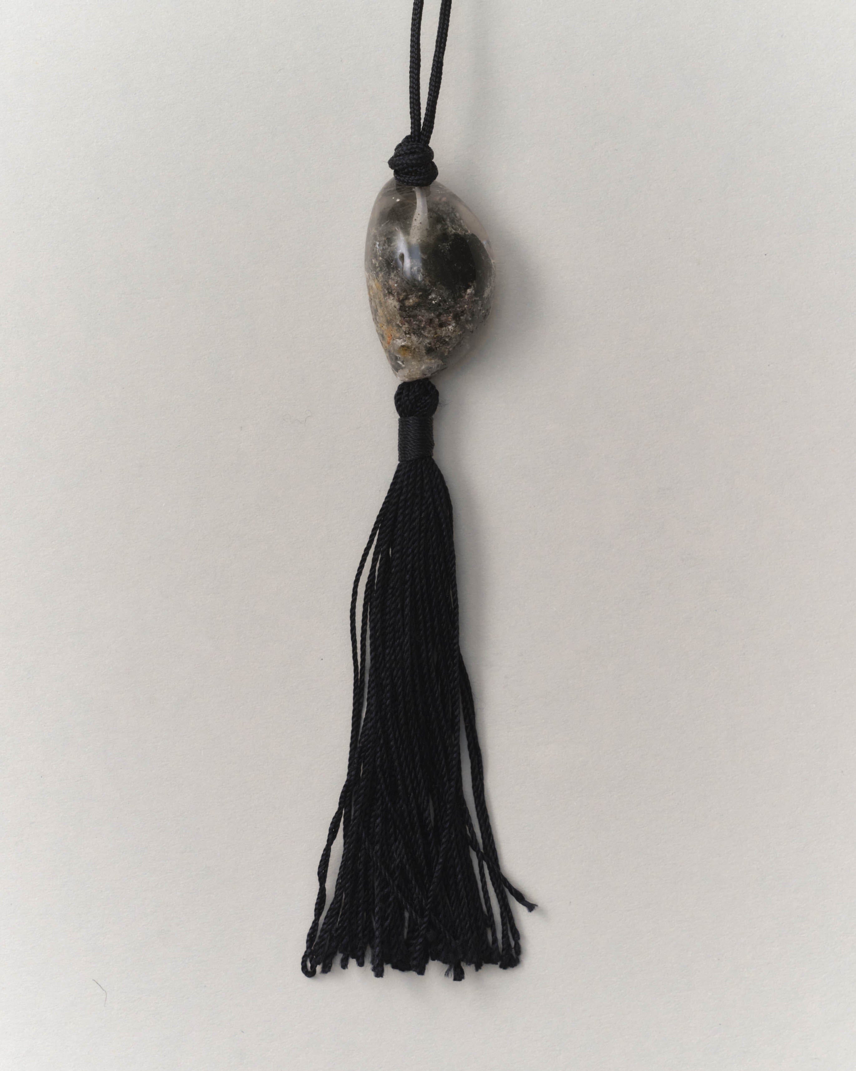 Lodolite Tassel Necklace necklace Bagatiba 