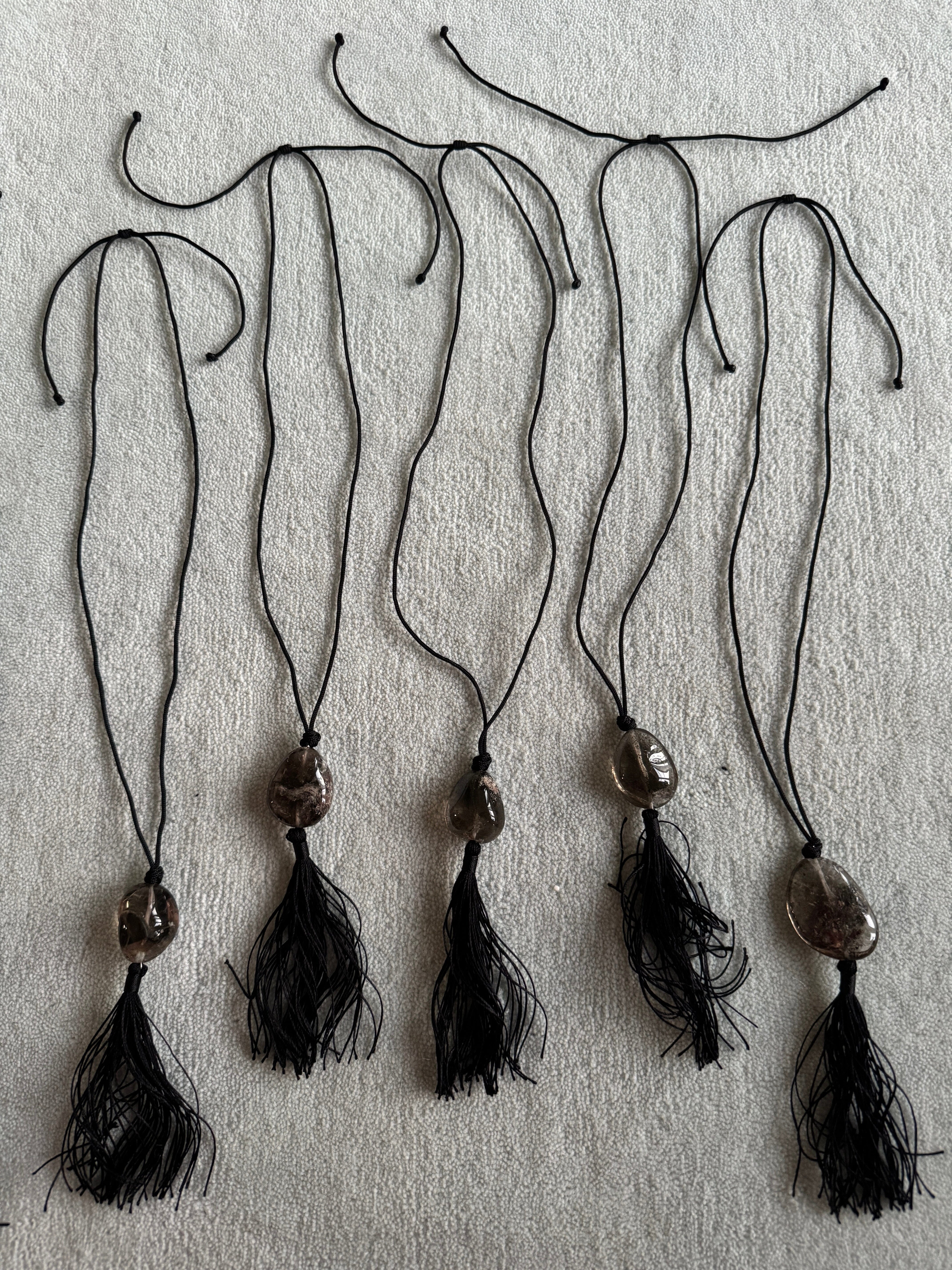 Lodolite Tassel Necklace necklace Bagatiba 