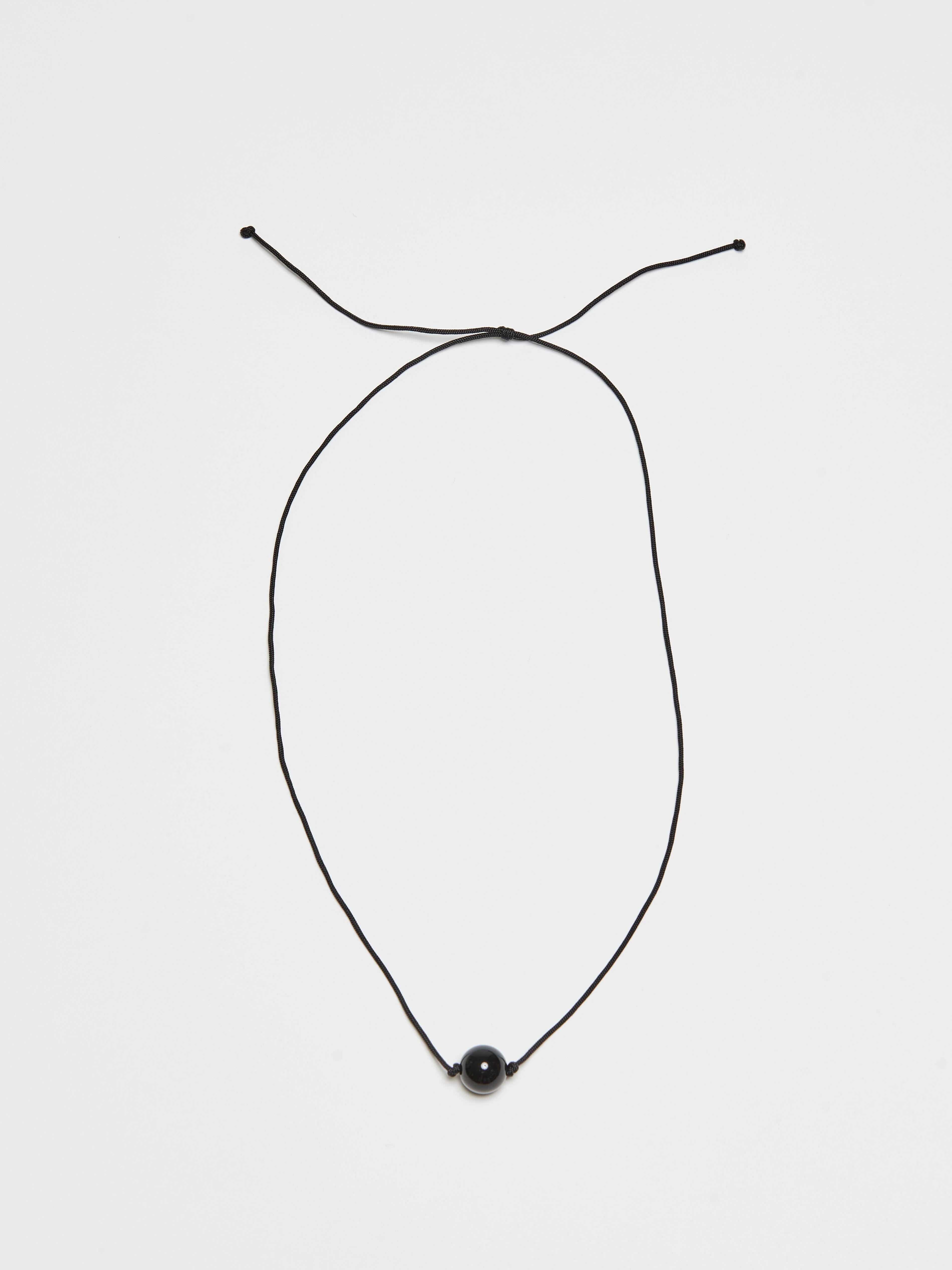 Onyx Beaded Necklace necklace Bagatiba 