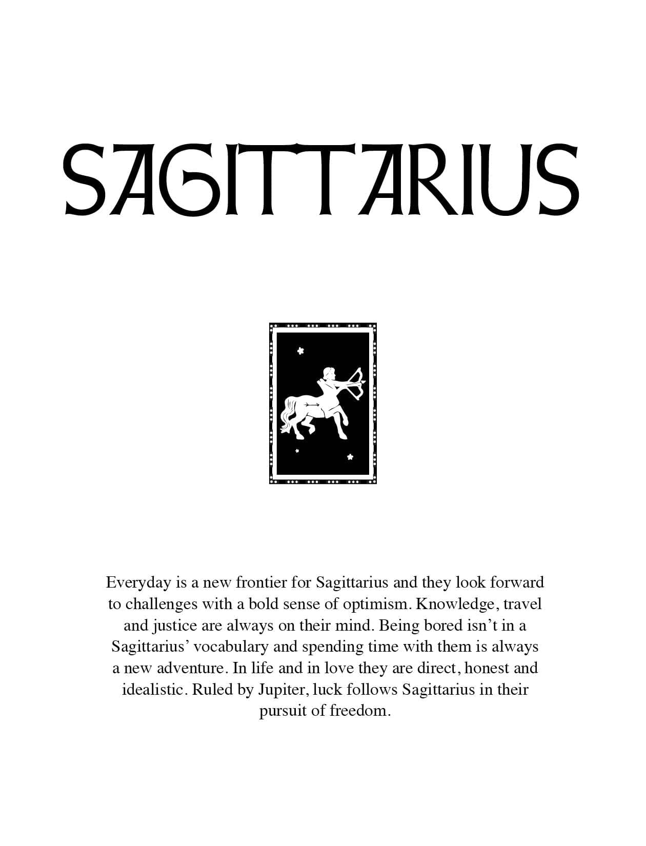 Sagittarius Charm charm Bagatiba 