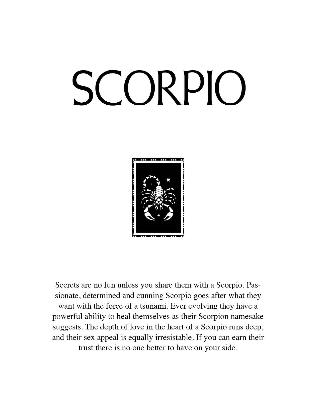 Scorpio Charm charm Bagatiba 