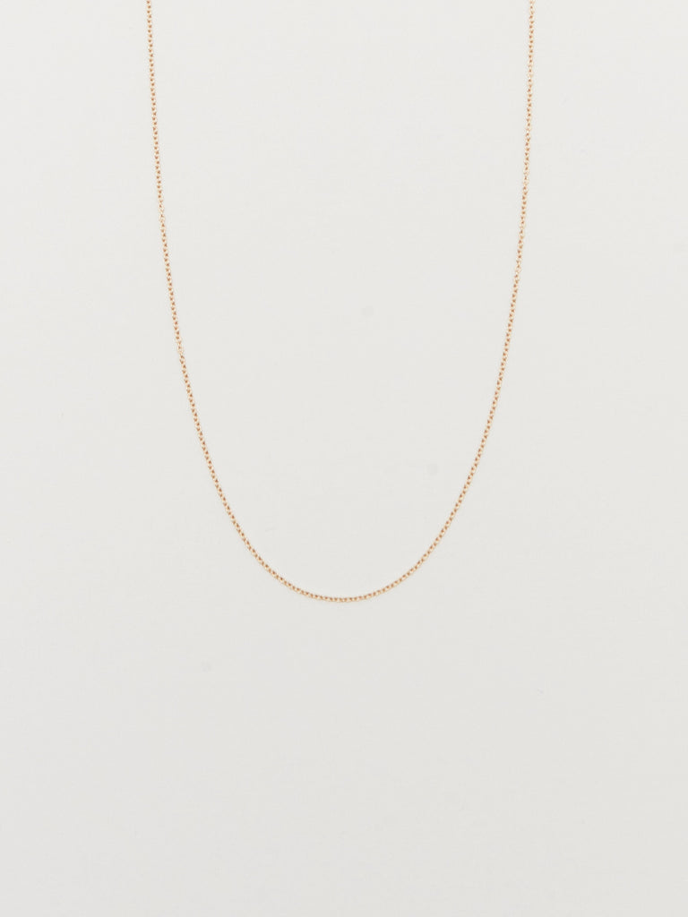 14K 16" Simple Necklace
