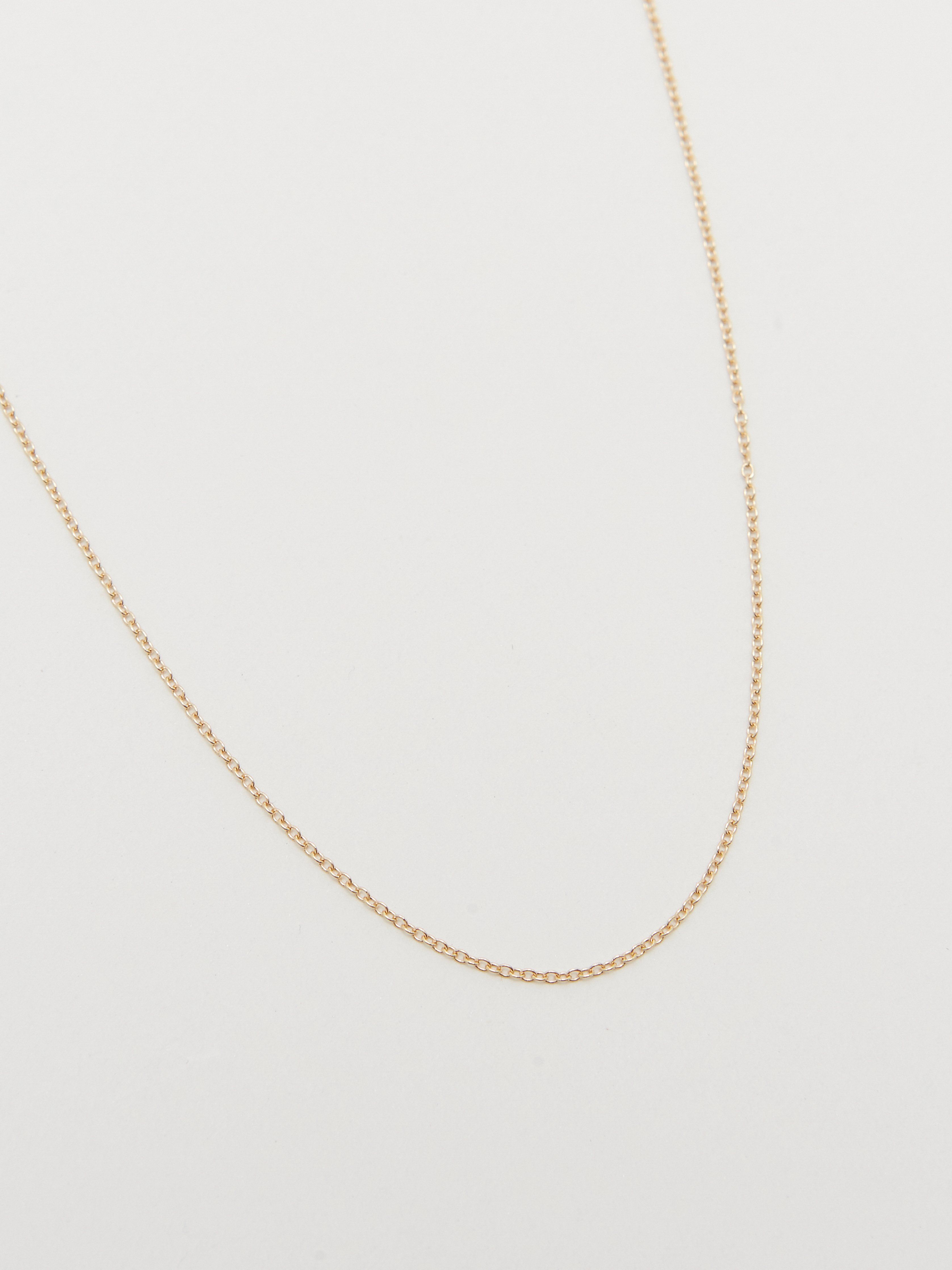 14K 16" Simple Necklace Necklace bagatiba 