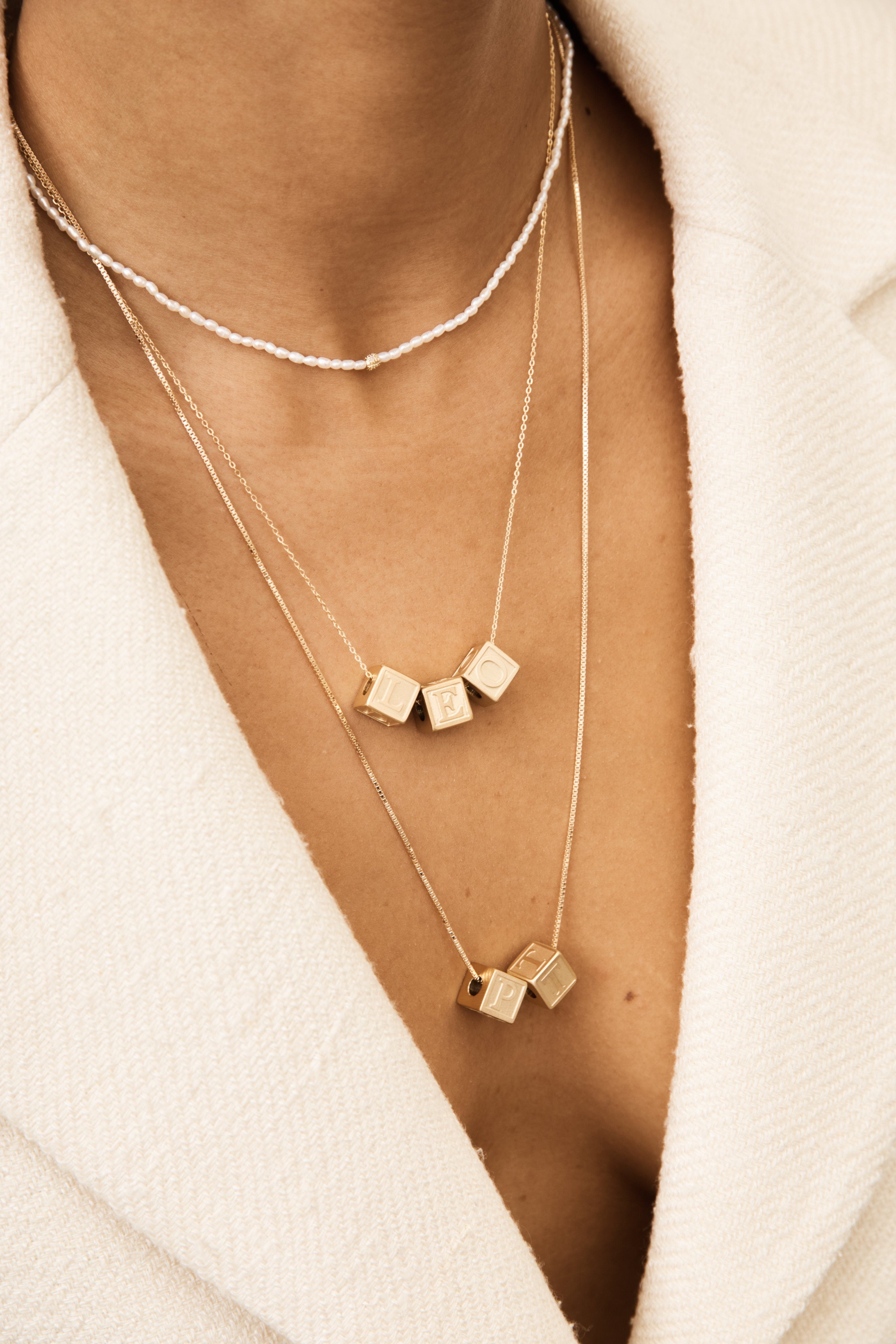 14K 18" Simple Necklace Necklace bagatiba 