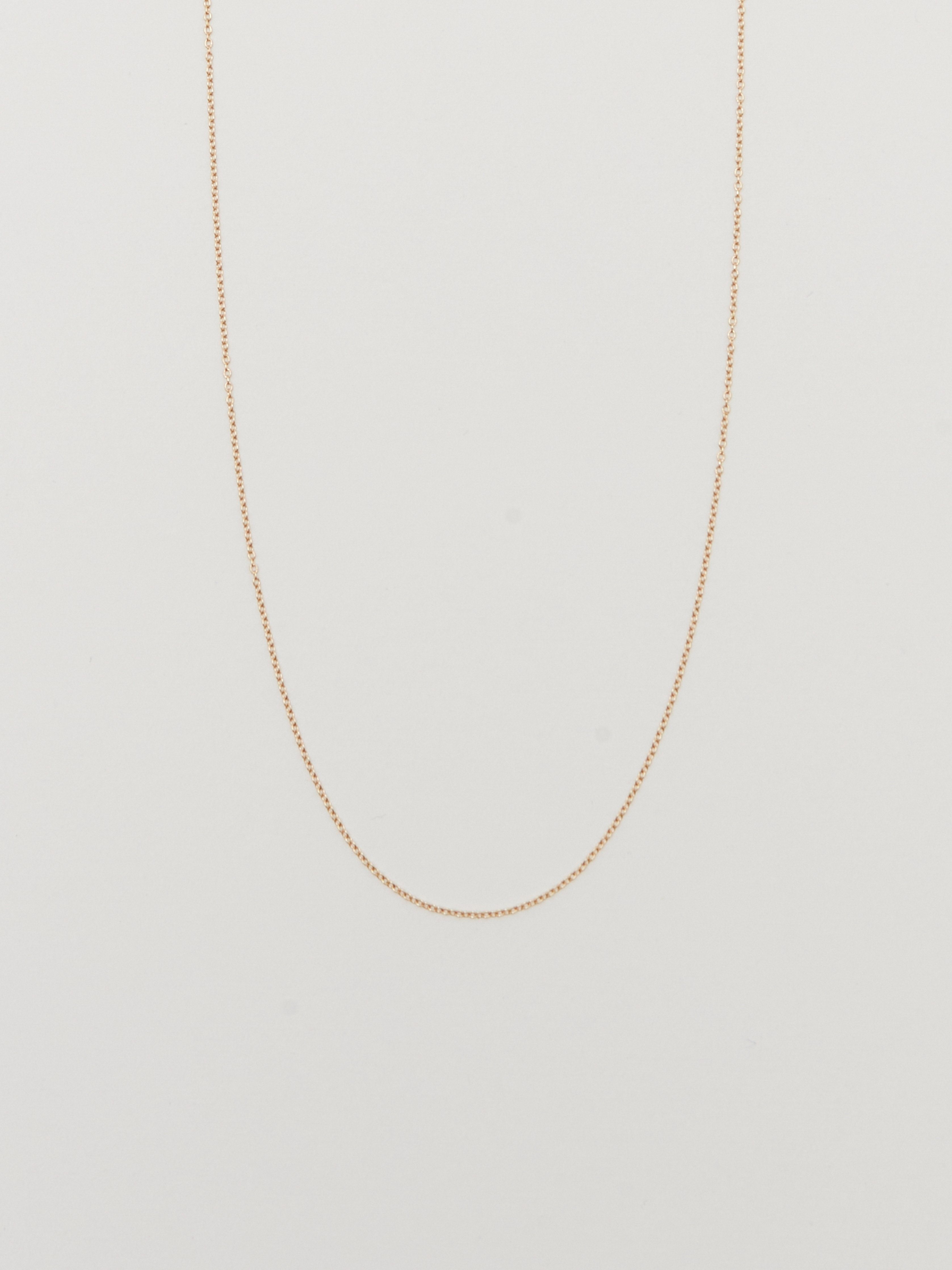 14K 18" Simple Necklace Necklace bagatiba 