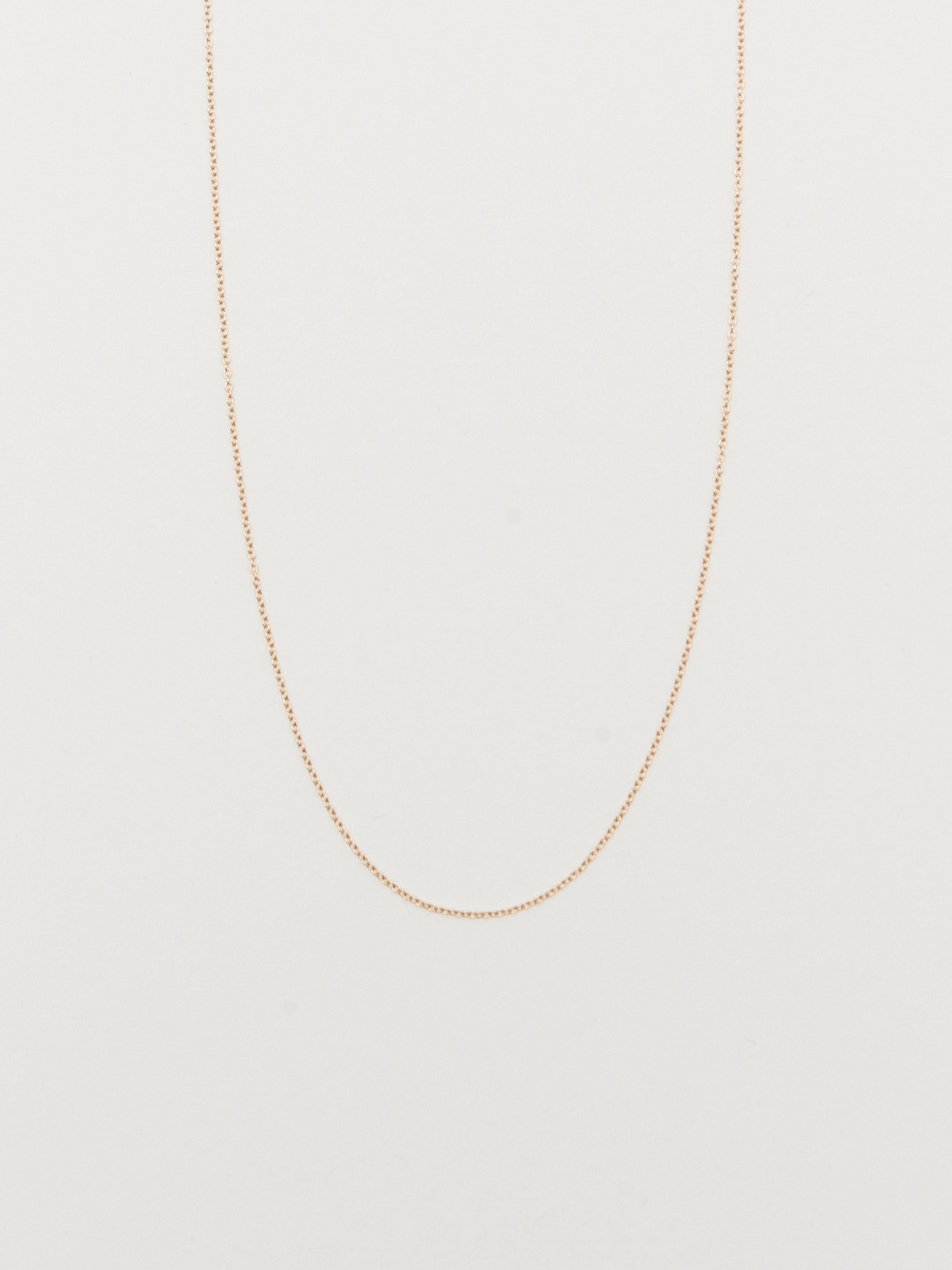 14K 18" Simple Necklace Necklace bagatiba 