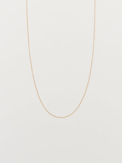 14K 18" Simple Necklace