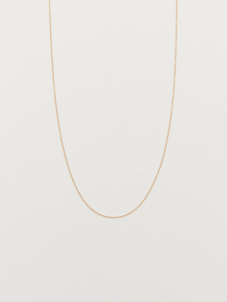 14K 18" Simple Necklace