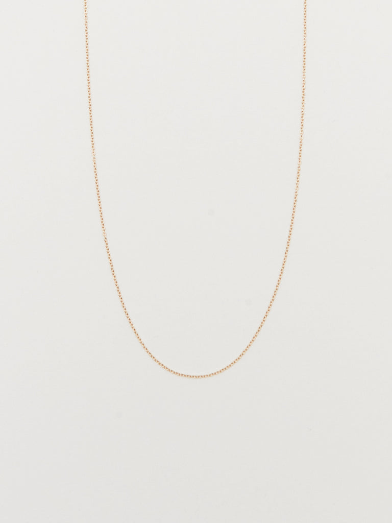 14K 18" Simple Necklace