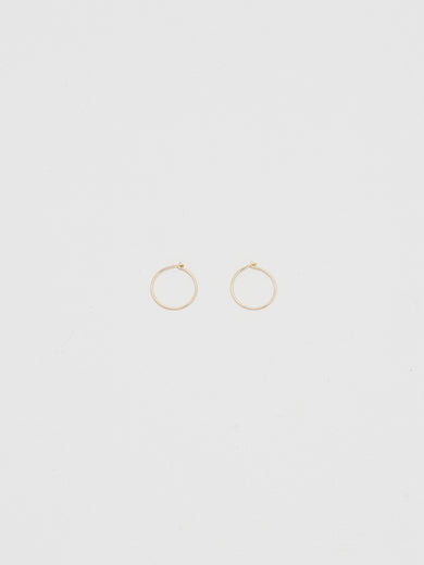 14K 301 Mini Hoops