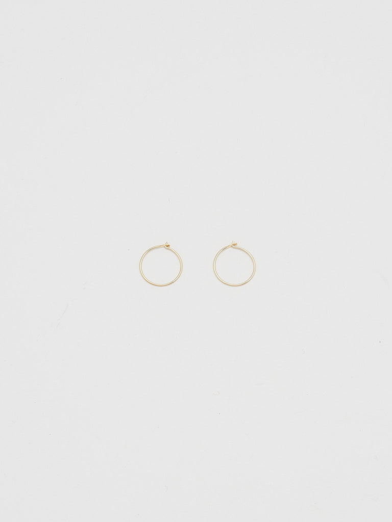 14K 301 Mini Hoops