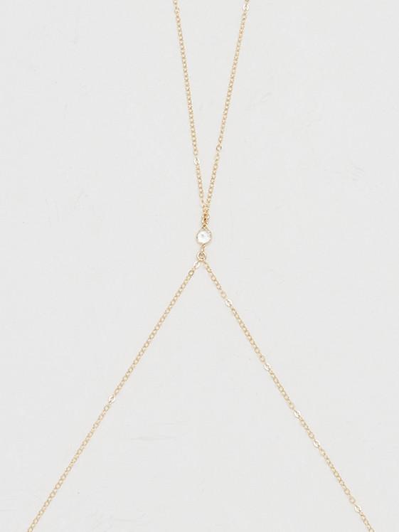 14K Emma Body Chain – Bagatiba