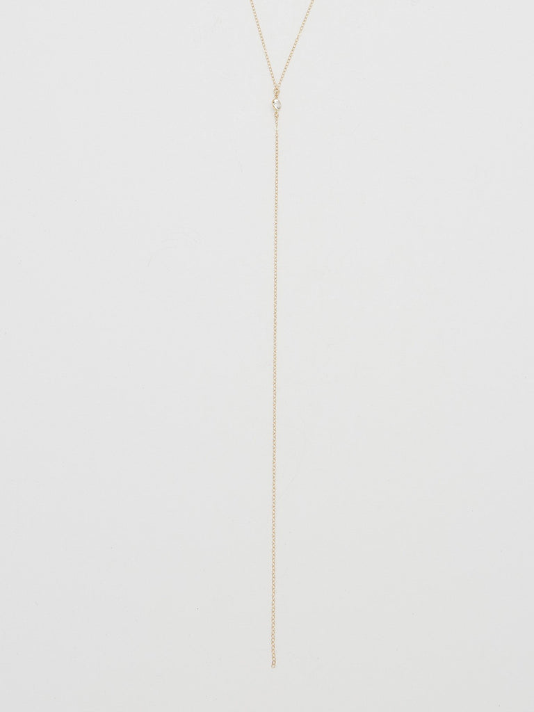 14K Emma Drop Necklace