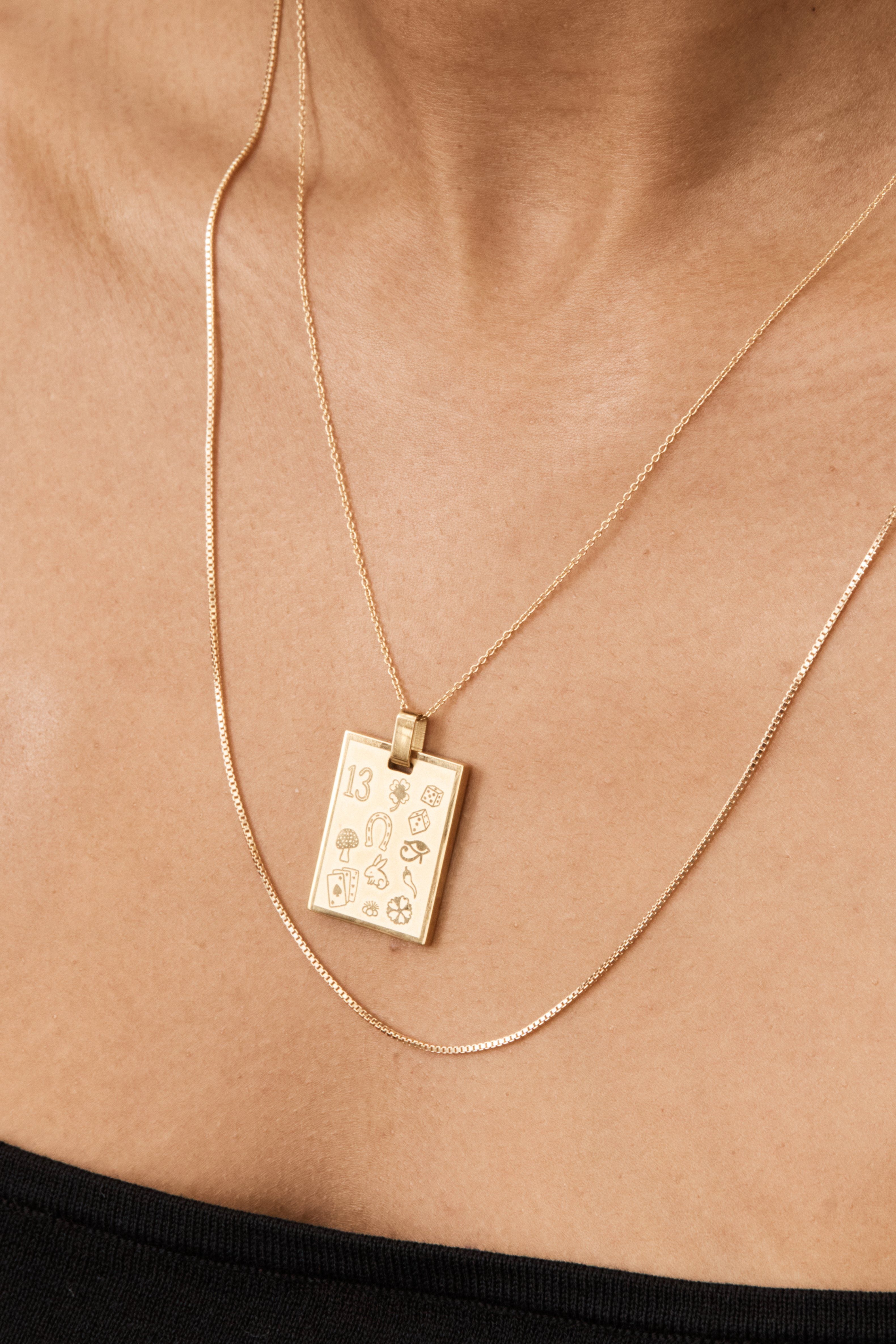 16" + 2" Simple Necklace Necklace bagatiba 