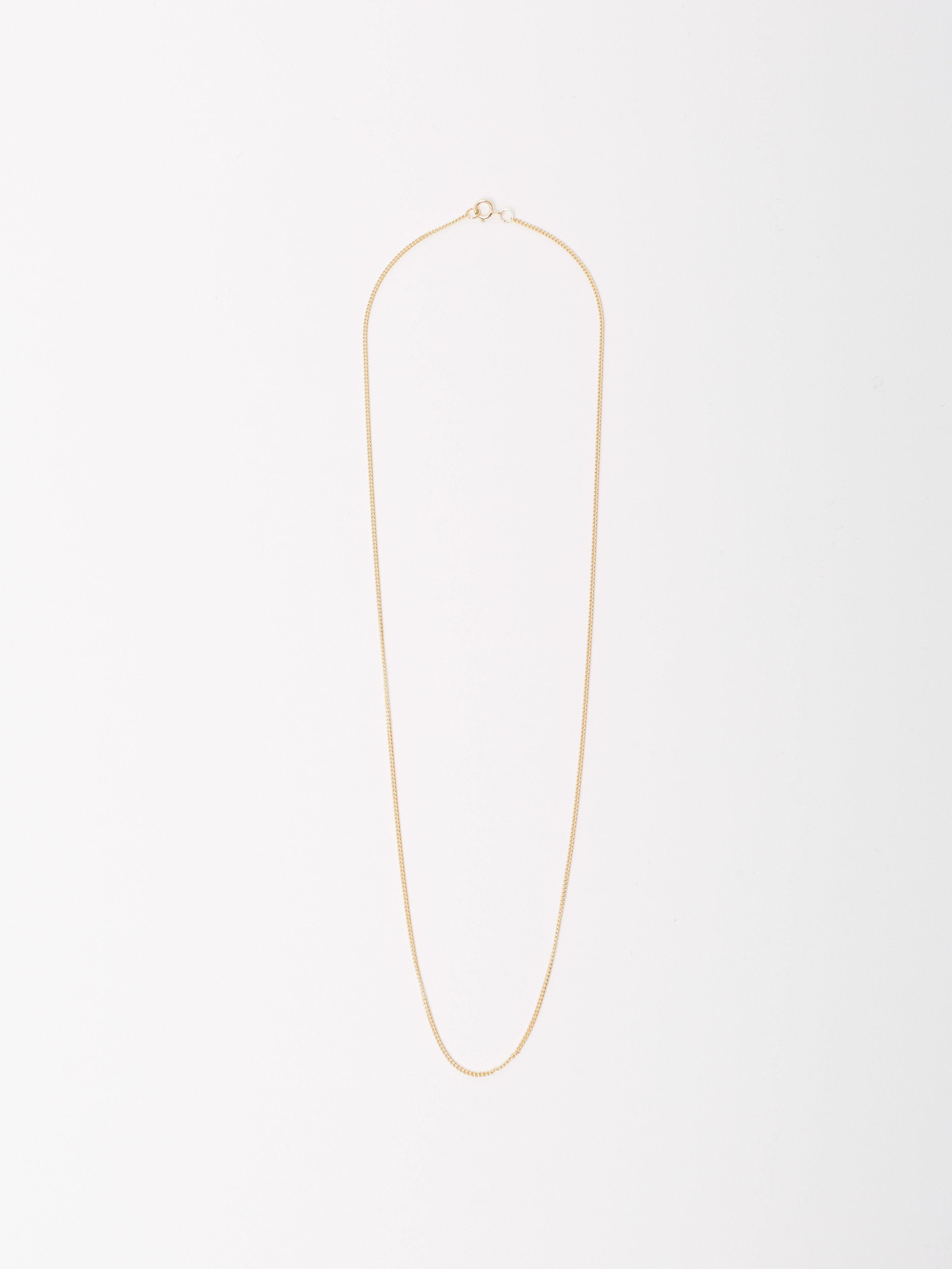 Full view flat lay of 18" Spiral Necklace Necklace bagatiba 