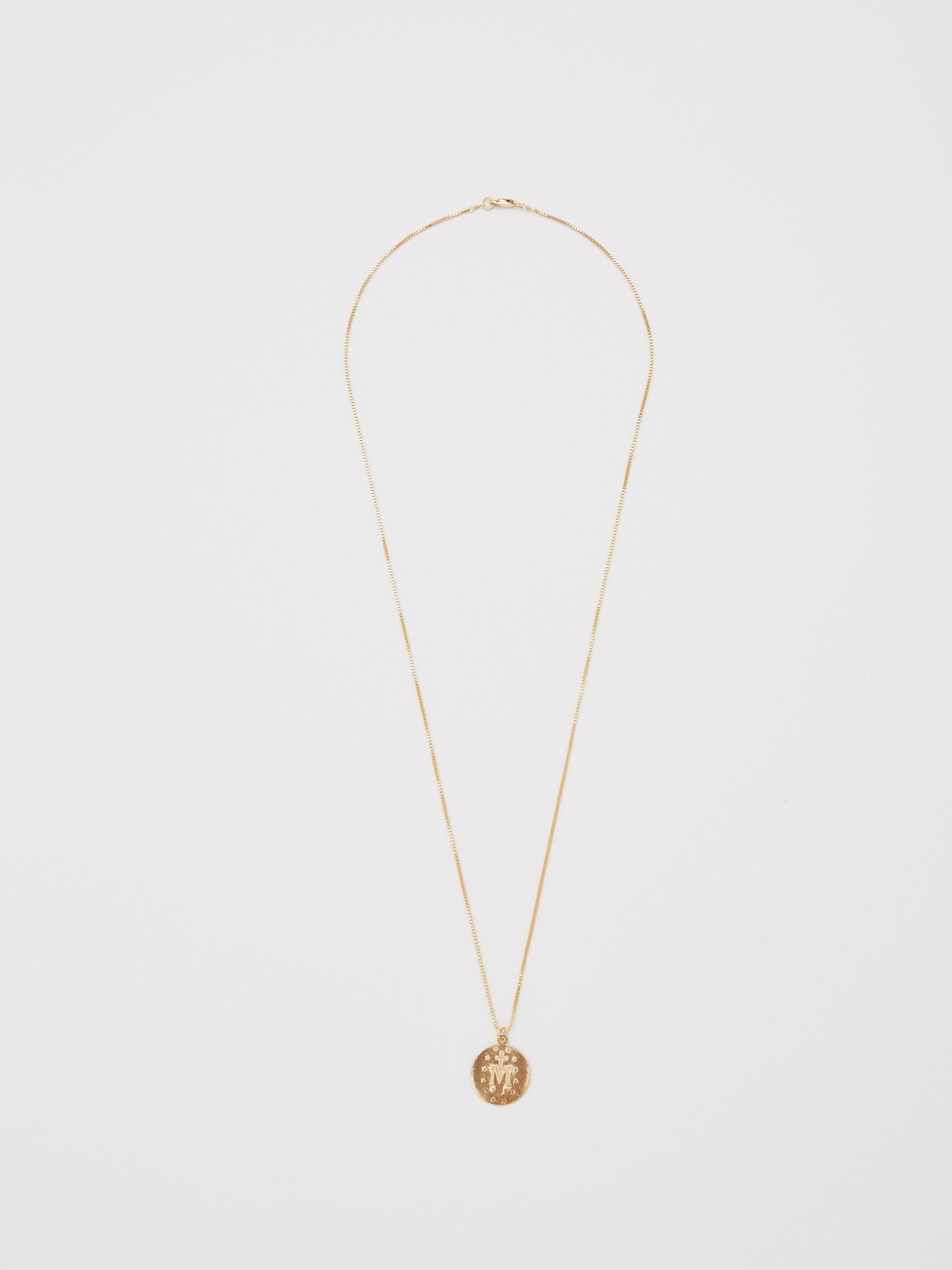 22" Pray For Mary Square Necklace Necklace bagatiba 