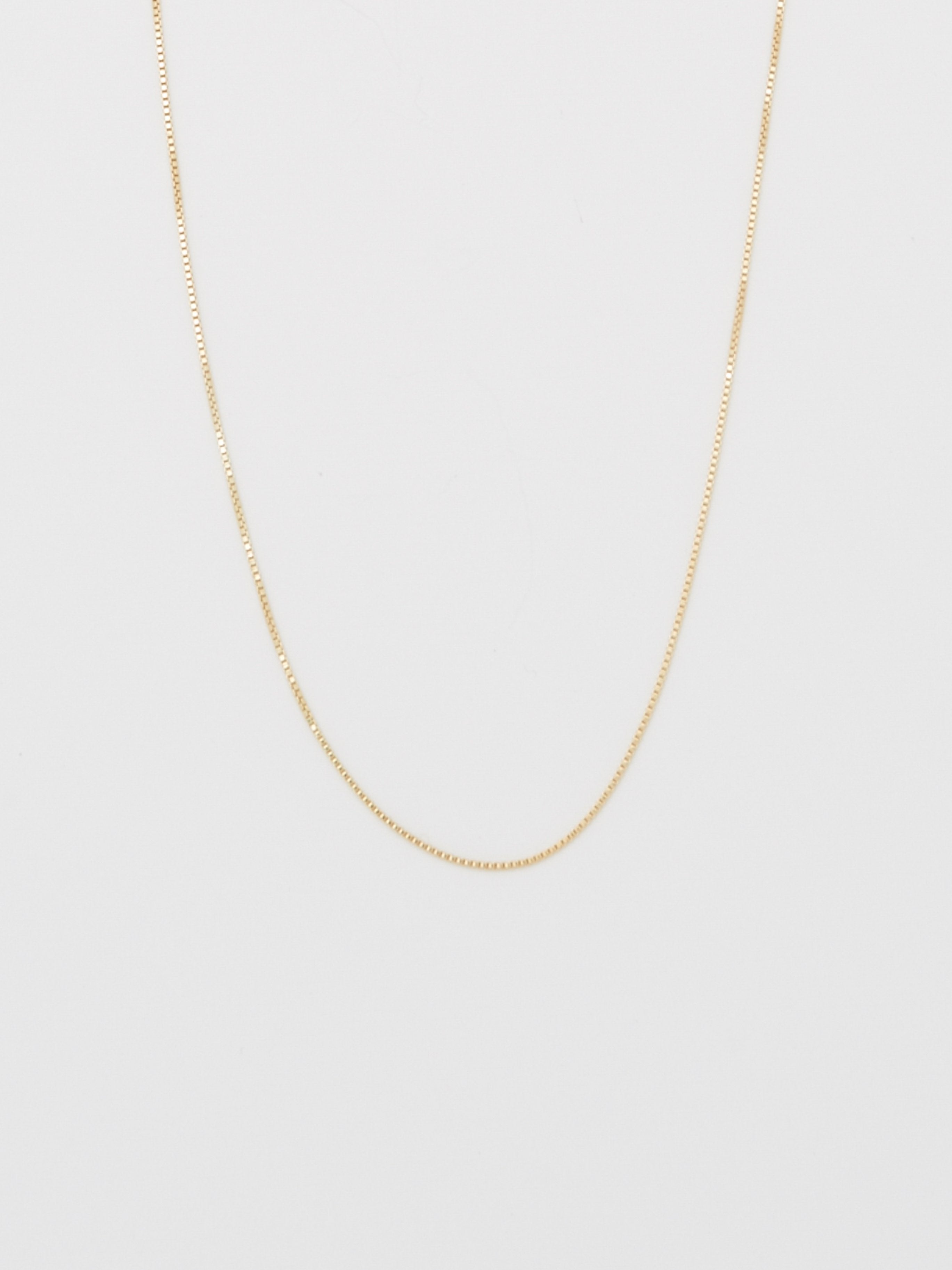 22" Vintage Square Chain Necklace bagatiba 