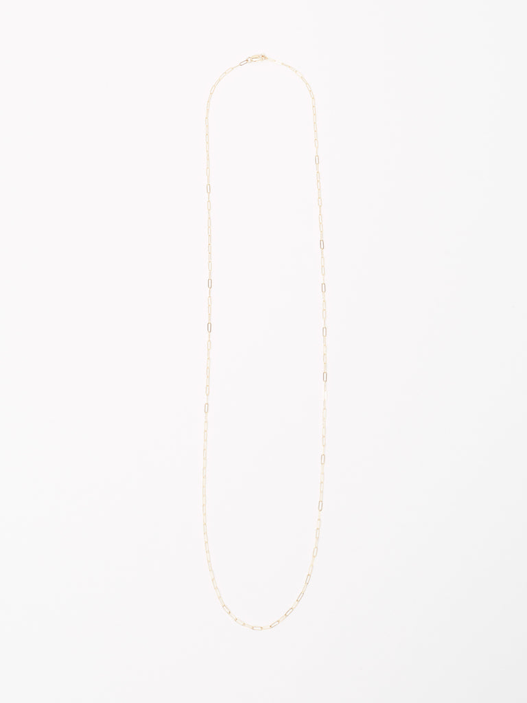 Full view flat lay 26" Link Chain Necklace Necklace bagatiba 