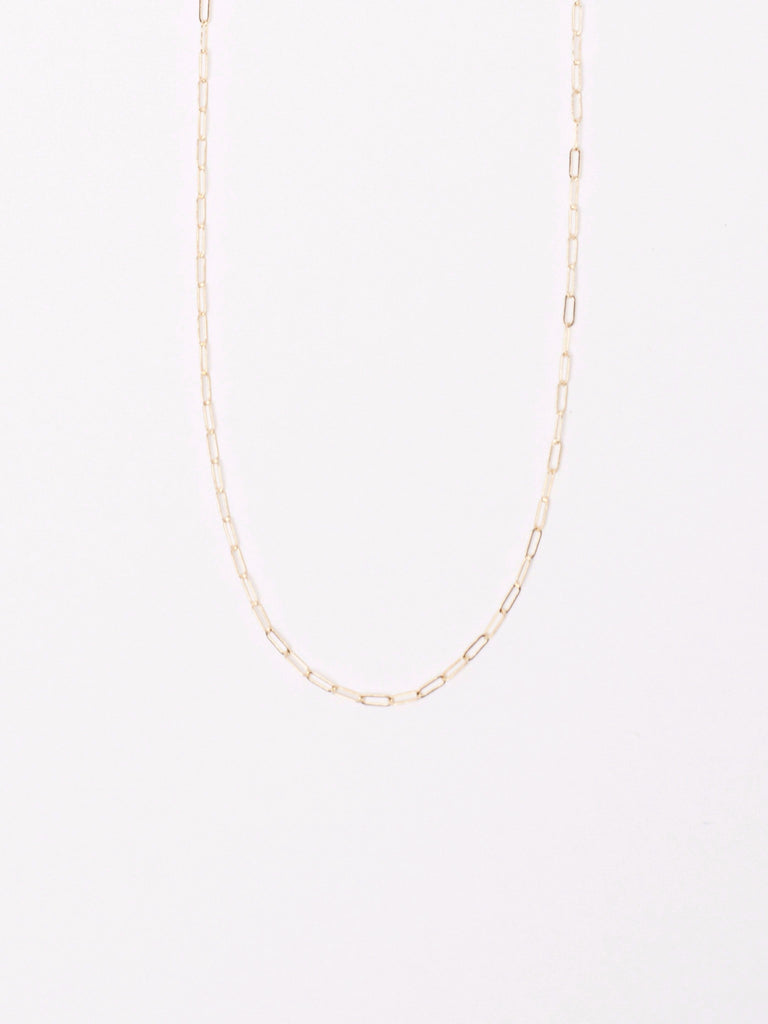 Cropped view flat lay 26" Link Chain Necklace Necklace bagatiba 