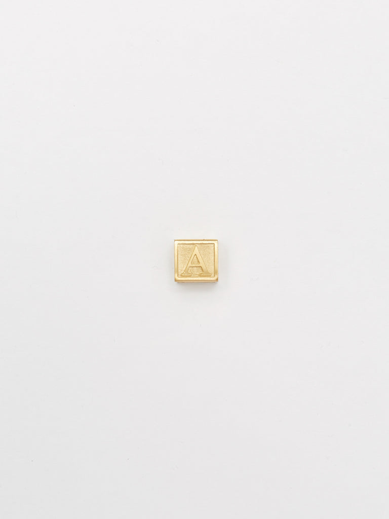 "A" Letter Block