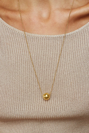 Adjustable Sphere Necklace - rollover